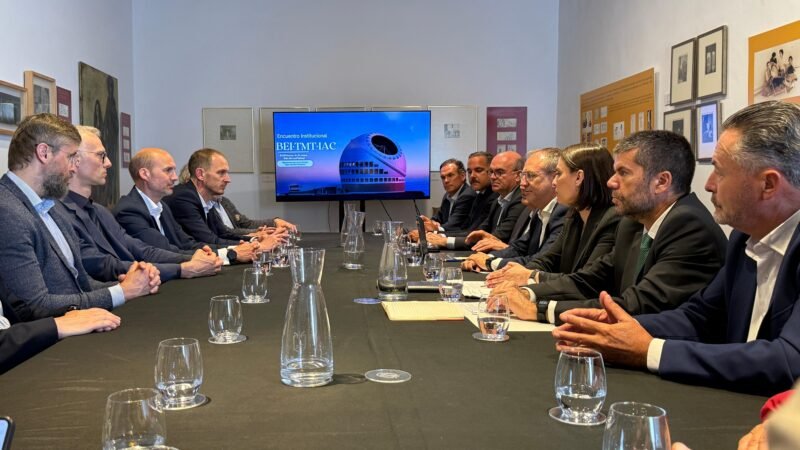 Apoyo unánime al Telescopio TMT en La Palma ante el BEI y el Consorcio del proyecto.