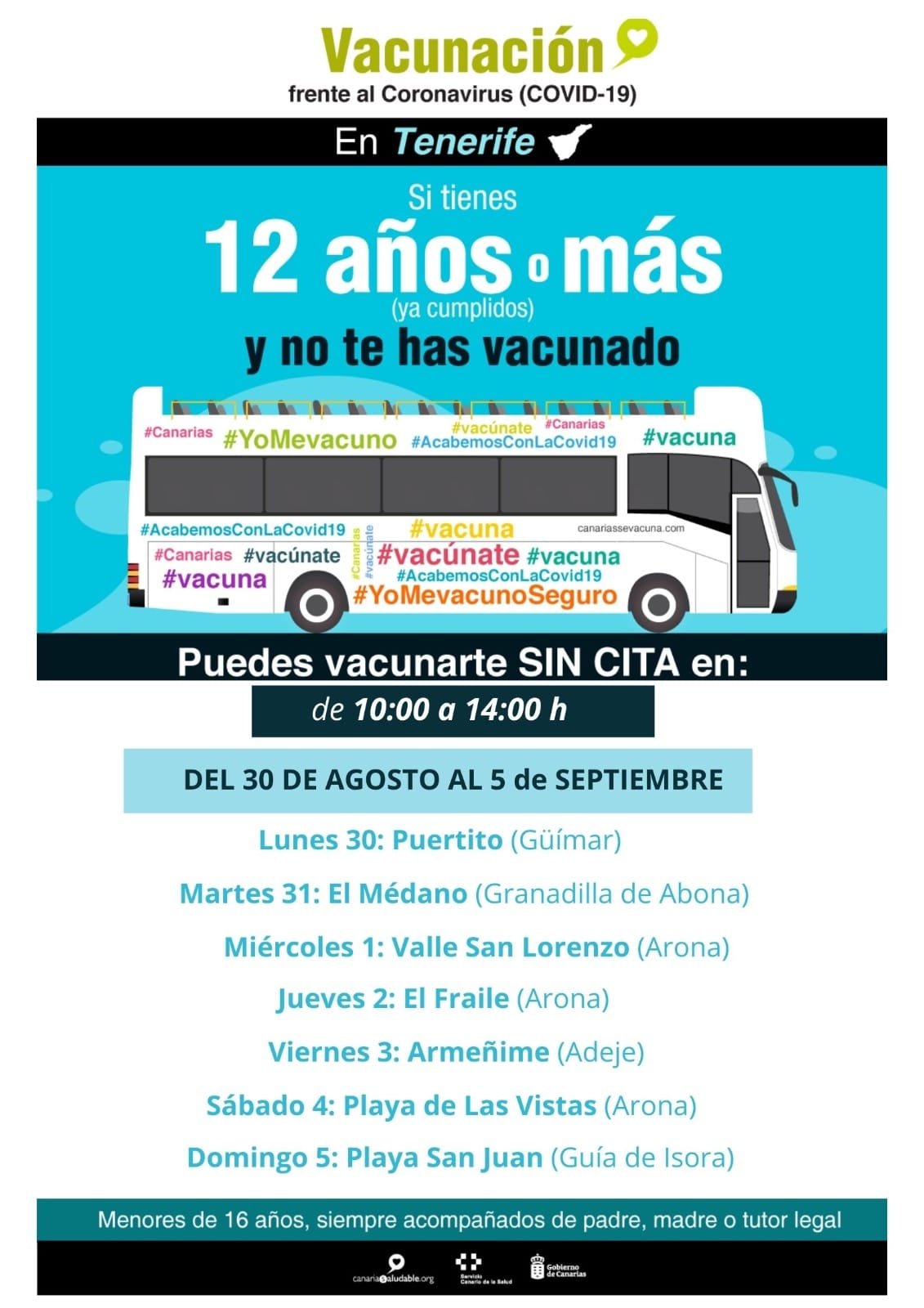 Aviso de Corte de Tráfico en Valle San Lorenzo
