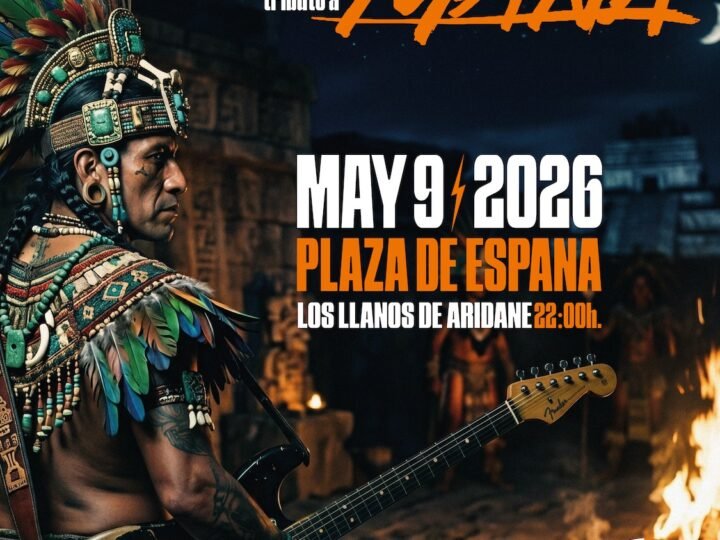 Concierto de Chamán, tributo oficial a Maná en Europa, en la Transvulcania adidas 2026