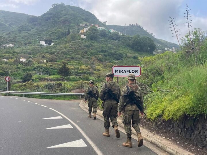 Despliegue del Ejército con ejercicios tácticos en todas las islas de Canarias.