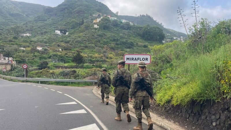 Despliegue del Ejército con ejercicios tácticos en todas las islas de Canarias.