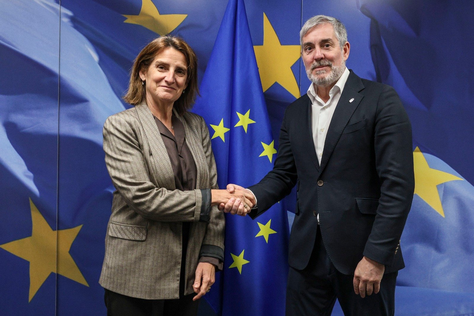 El presidente Clavijo aborda con la Comisión Europea medidas cruciales para Canarias