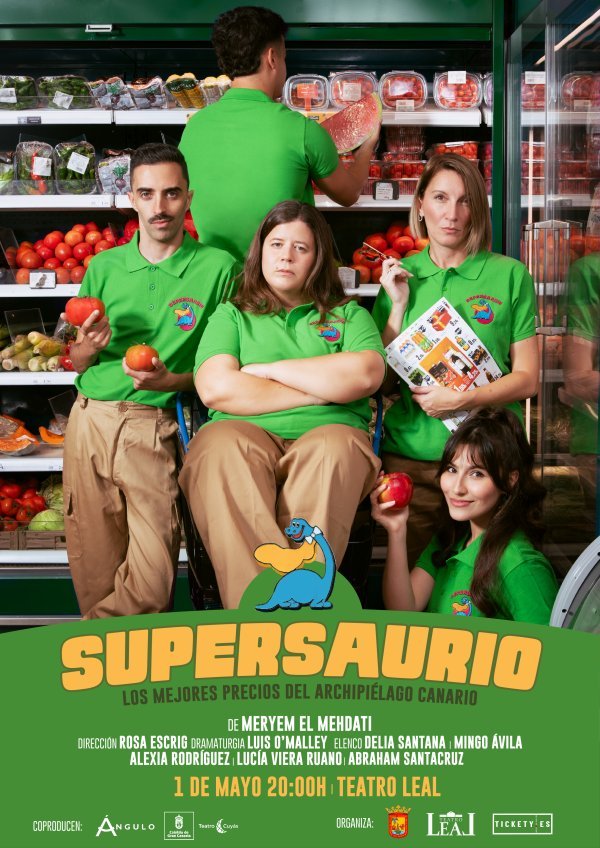 Estreno de Supersaurio, el musical en Tenerife, Teatro Leal.