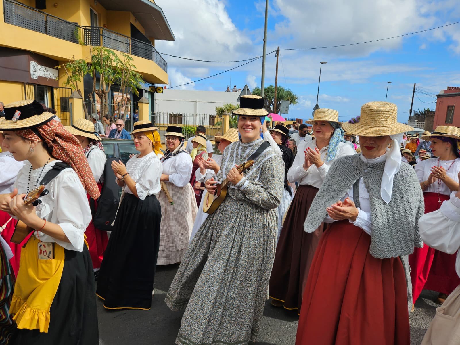 Gran participación en la romería escolar de Valle de Guerra