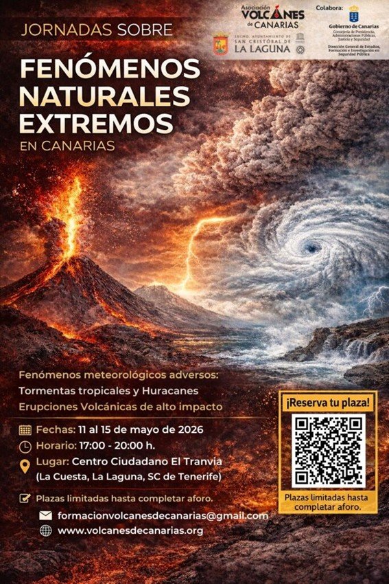 Jornada formativa sobre riesgos naturales en La Laguna.