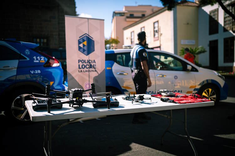 La Policía Local de La Laguna incorpora drones para mejorar su capacidad operativa