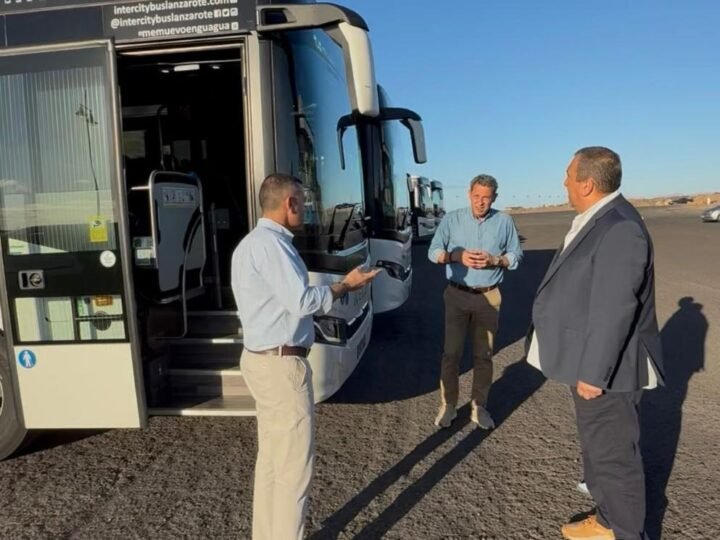 Modernización del transporte público en Lanzarote con nuevas guaguas
