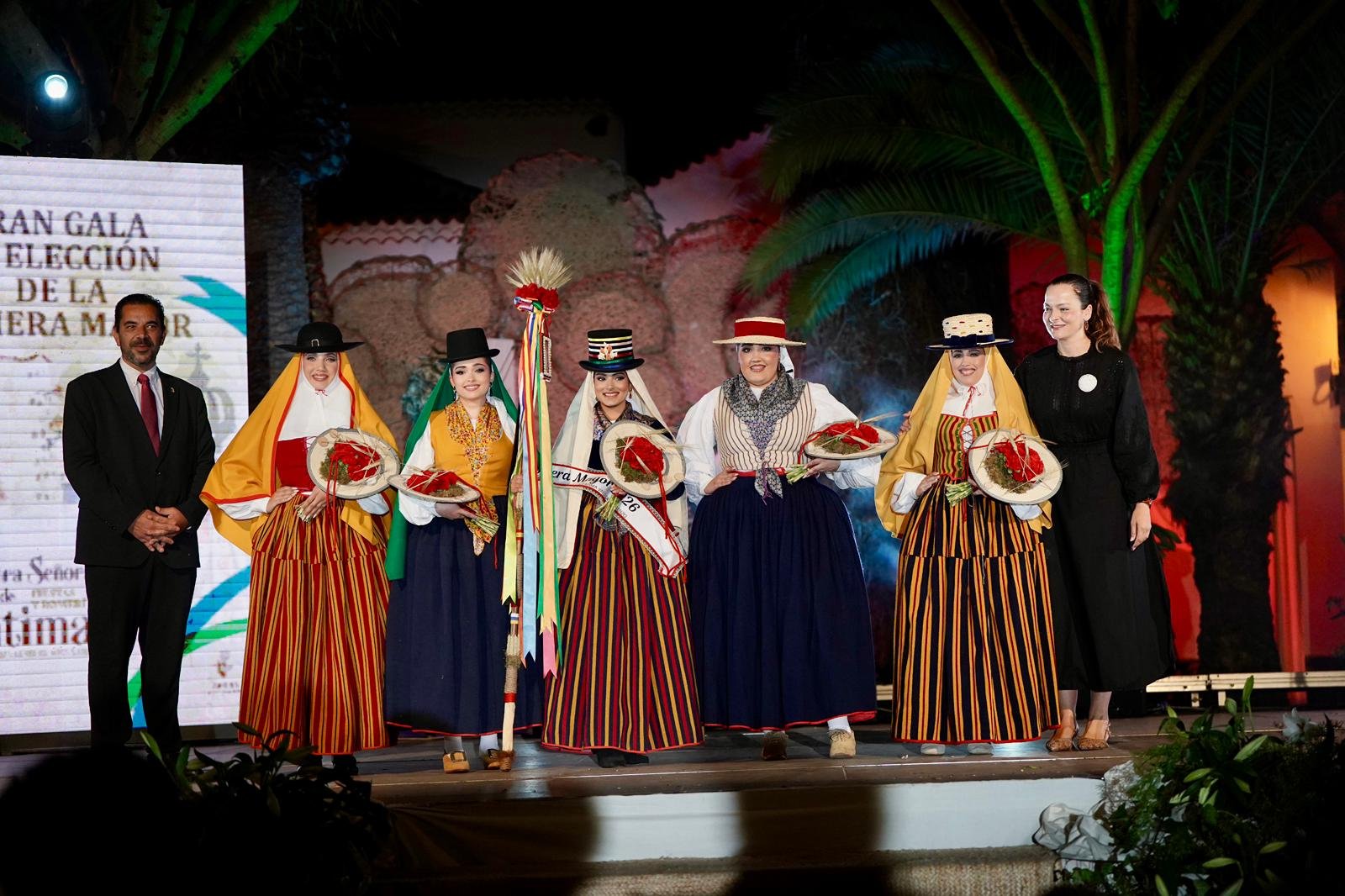 Nayara Sánchez Pinto elegida Romera Mayor de las Fiestas en honor a Ntra. Sra. de Fátima en Arona