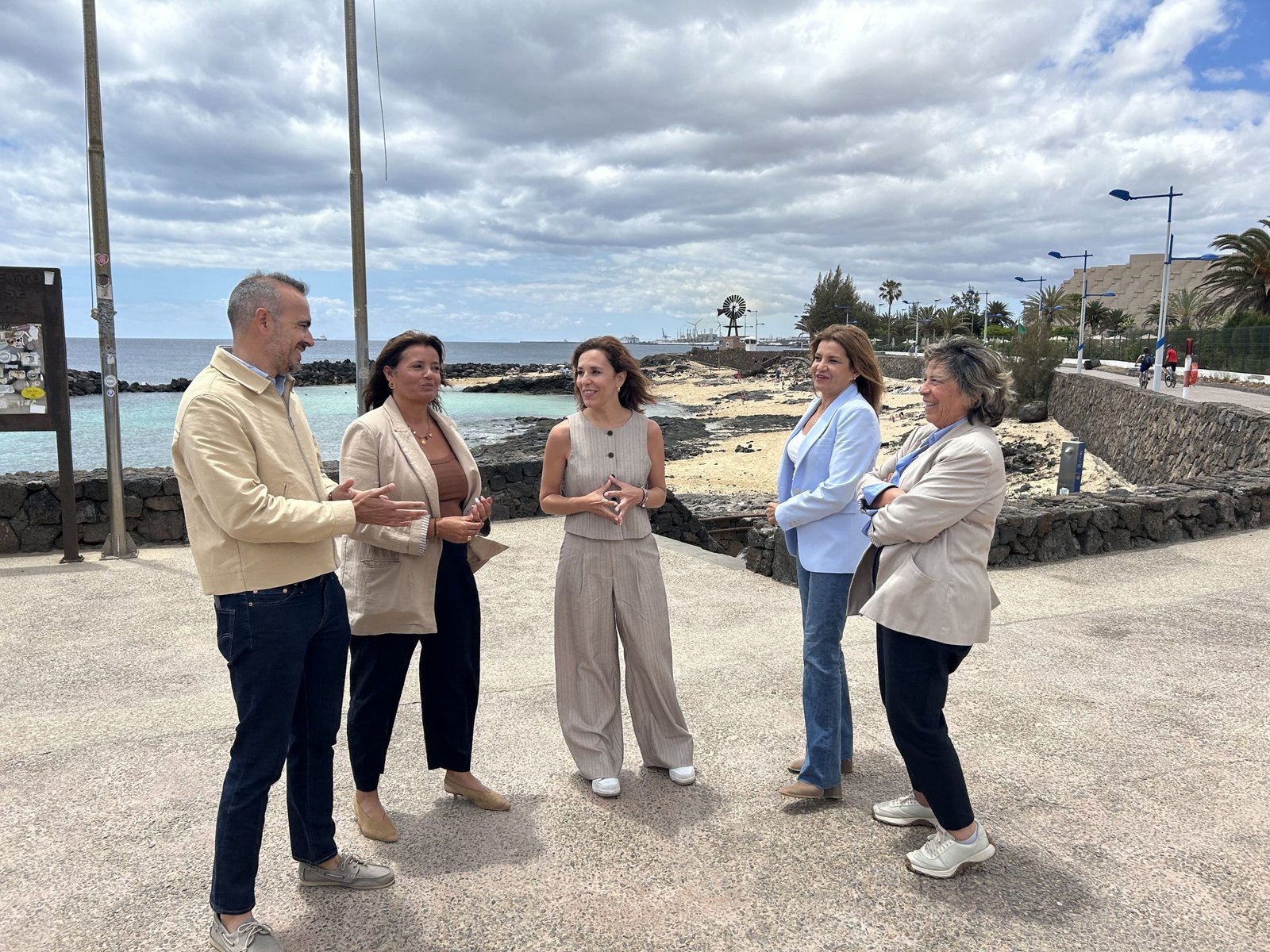 Reforzamiento de infraestructuras turísticas en Costa Teguise