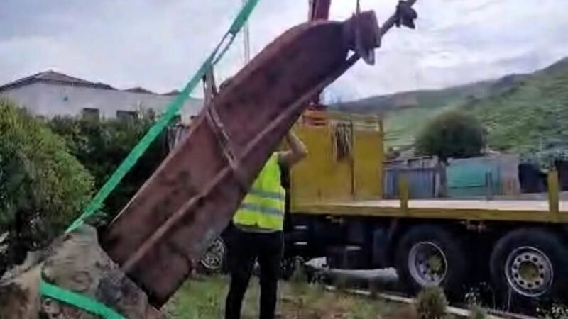 Restauración del Monumento al Campesino en La Laguna