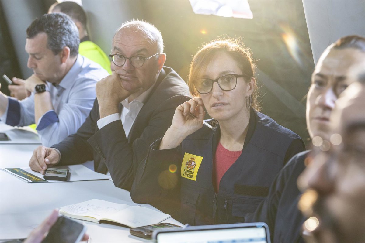 Sanidad confirma que el MV Hondius podrá zarpar mañana tras repatriaciones.